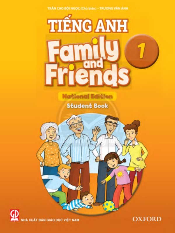 Sách giáo khoa Tiếng Anh lớp 1 Family & Friends Chân Trời Sáng Tạo