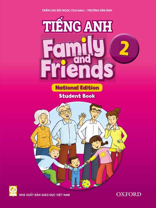 Sách giáo khoa Tiếng Anh lớp 2 Family & Friends Student book Chân Trời Sáng Tạo