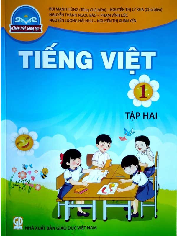 Sách giáo khoa Tiếng Việt lớp 1 tập 2 Chân Trời Sáng Tạo