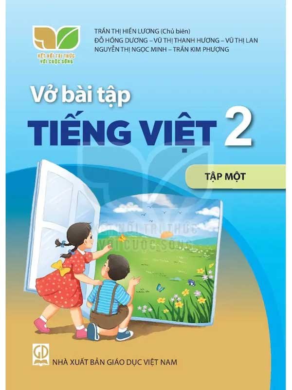Sách giáo khoa Tiếng Việt lớp 2 vở bài tập 1 Kết Nối Tri Thức